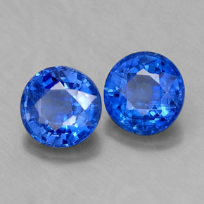 Achetez naturel ct Bleu Disthène gems, Coupe roude, En provenance Myanmar (Birmanie) chez GemSelect. En stock, livraison internationale!