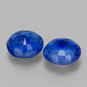 Achetez naturel ct Bleu Disthène gems, Coupe roude, En provenance Myanmar (Birmanie) chez GemSelect. En stock, livraison internationale!