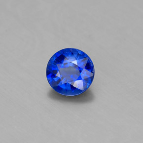 Disthène Bleu naturelle Coupe roude, 0.50 ct, VS
