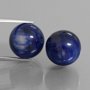 Achetez naturel ct bleue cyanite gems, sphère / boule, en provenance népal chez gemselect. en stock, livraison internationale!