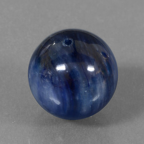 Disthène Bleu naturelle Sphère / Boule, 17.26 ct, Opaque