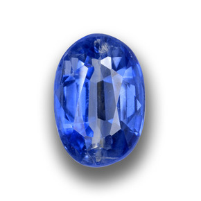 Disthène Bleu naturelle Coupe ovale, 1.54 ct, VS-SI