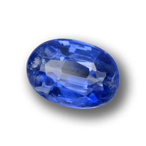 Disthène Bleu naturelle Coupe ovale, 1.54 ct, VS-SI