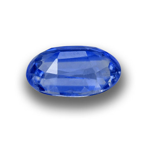 Disthène Bleu naturelle Coupe ovale, 1.54 ct, VS-SI