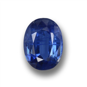 Disthène Bleu naturelle Coupe ovale, 1.14 ct, VS-SI