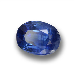 Disthène Bleu naturelle Coupe ovale, 1.14 ct, VS-SI