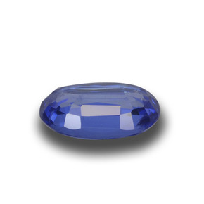 Cyanite bleue naturelle coupe ovale, 2,31 ct, VS-SI