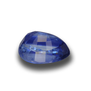 Cyanite bleue naturelle en forme de poire, 2,76 ct, VS-SI