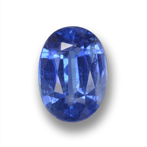 Disthène Bleu naturelle Coupe ovale, 1.79 ct, VS-SI