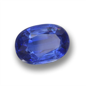Disthène Bleu naturelle Coupe ovale, 1.49 ct, VS-SI