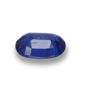 Cyanite bleue naturelle coupe ovale, 0,92 ct, VS-SI