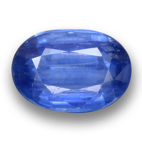 Disthène Bleu naturelle Coupe ovale, 5.31 ct, VS-SI