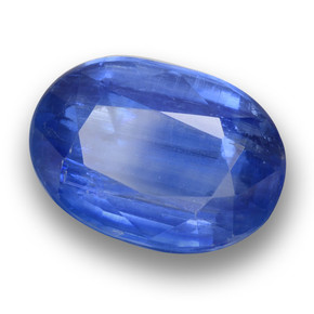Disthène Bleu naturelle Coupe ovale, 5.31 ct, VS-SI