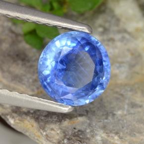 Disthène Bleu naturelle Coupe roude, 1.05 ct, VS-SI