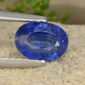 Disthène Bleu naturelle Coupe ovale, 1.14 ct, VS-SI