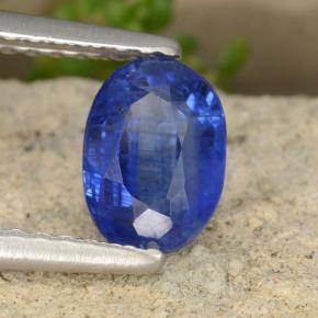 Disthène Bleu naturelle Coupe ovale, 1.14 ct, VS-SI