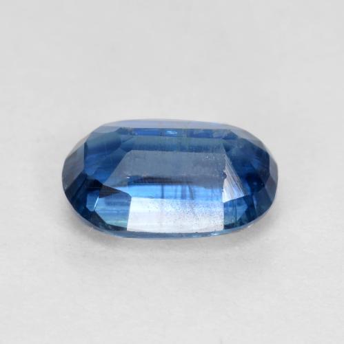 Cyanite bleue naturelle coupe ovale, 1,18 ct, SI