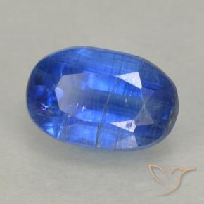 Disthène Bleu marine naturelle ovale, 0.86 ct, VS-SI