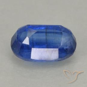 Disthène Bleu marine naturelle ovale, 0.86 ct, VS-SI