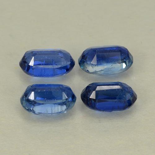 Achetez naturel 1.44ct Bleu marine Disthène gems, Coupe ovale, En provenance Népal chez GemSelect. En stock, livraison internationale!