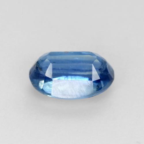 Disthène Bleu marine vif naturelle Coupe ovale, 0.76 ct, SI