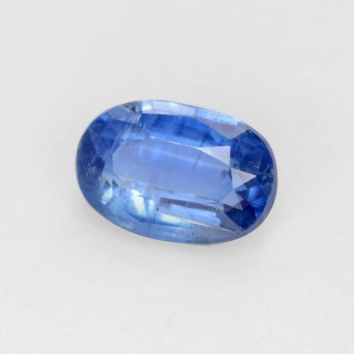 Disthène Bleu moyen naturelle Coupe ovale, 0.57 ct, SI