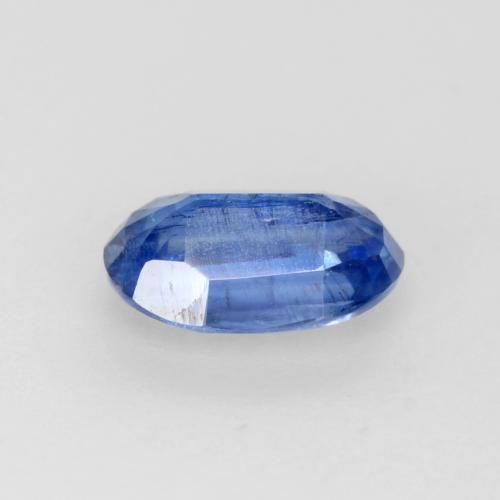 Cyanite bleue naturelle coupe ovale, 0,68 ct, SI