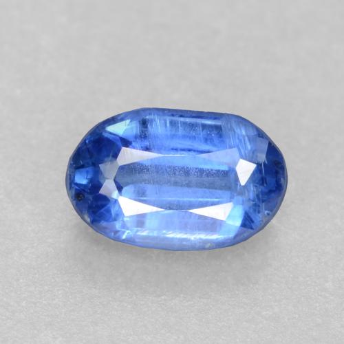 Disthène Bleu foncé naturelle Coupe ovale, 0.52 ct, SI