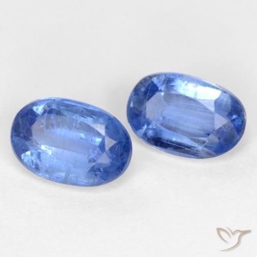 Shop natural 1.34ct Bleu marine Disthène gems, ovale, from Népal at GemSelect. In stock, global shipping!