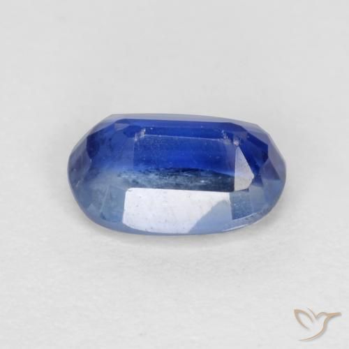 Disthène Bleu marine naturelle ovale, 0.71 ct, SI-I1