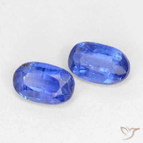 Shop natural 0.79ct Bleu foncé Disthène gems, ovale, from Népal at GemSelect. In stock, global shipping!