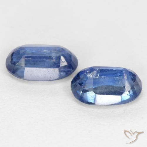 Shop natural 1.39ct Bleu foncé Disthène gems, ovale, from Népal at GemSelect. In stock, global shipping!