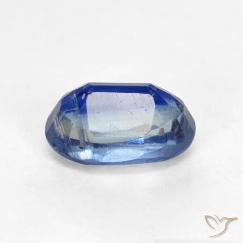 Disthène Bleu marine naturelle ovale, 0.78 ct, SI-I1