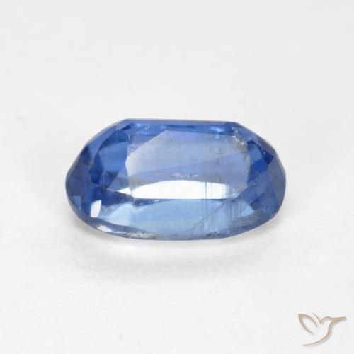 Disthène Bleu foncé naturelle ovale, 0.69 ct, VS-SI
