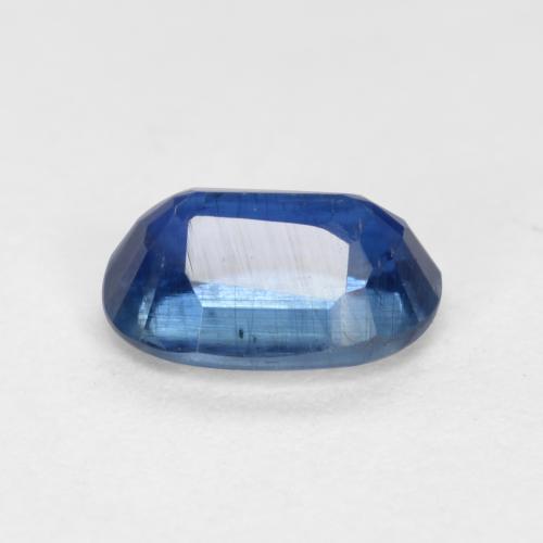 Disthène Bleu foncé naturelle Coupe ovale, 0.67 ct, SI-I1
