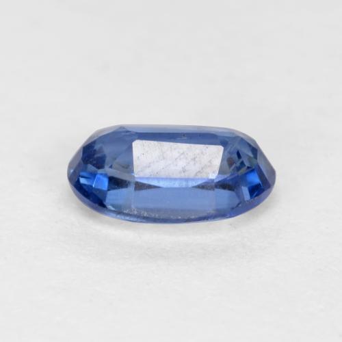 Disthène Bleu foncé naturelle Coupe ovale, 0.61 ct, SI-I1