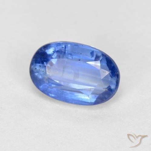 Disthène Bleu clair naturelle ovale, 0.67 ct, SI-I1