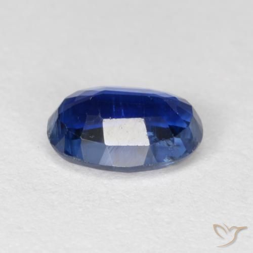 Disthène Bleu marine naturelle ovale, 1.03 ct, VS-SI