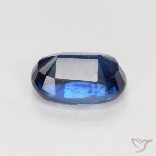 Disthène Bleu foncé naturelle ovale, 1.14 ct, SI