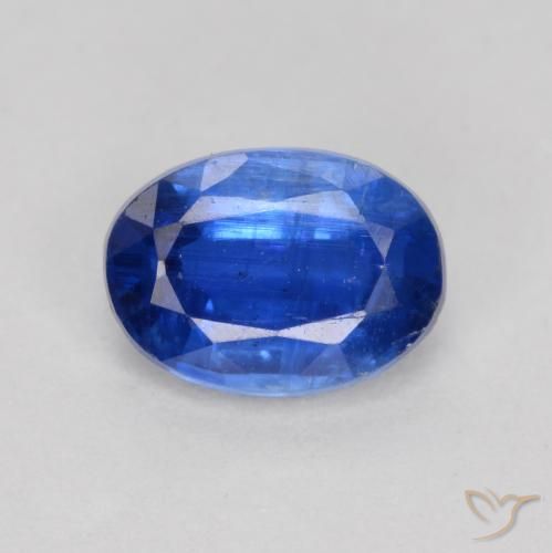 1.16ct Naturel Bleu moyen Disthène, ovale, SI