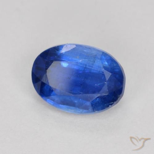 Disthène Bleu moyen naturelle ovale, 1.16 ct, SI