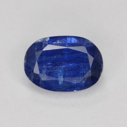 Cyanite bleue naturelle coupe ovale, 1,20 ct, SI