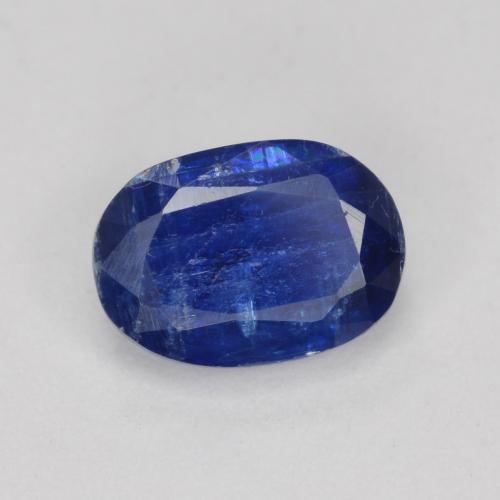 Cyanite bleue naturelle coupe ovale, 1,20 ct, SI