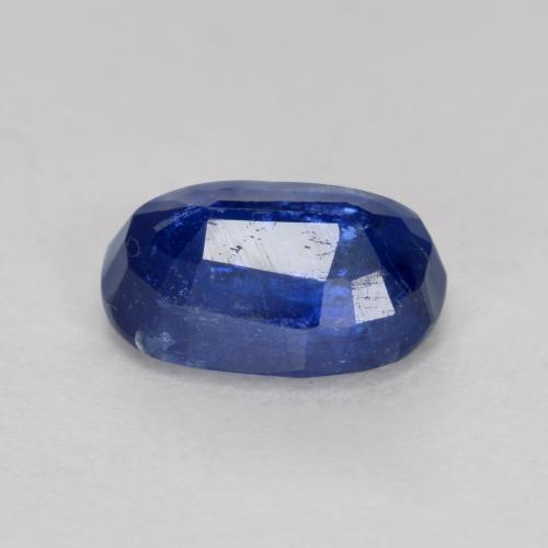 Cyanite bleue naturelle coupe ovale, 1,20 ct, SI