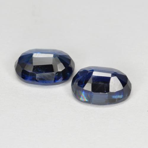 Achetez naturel 2.38ct Bleu crépuscule Disthène gems, Coupe ovale, En provenance Népal chez GemSelect. En stock, livraison internationale!