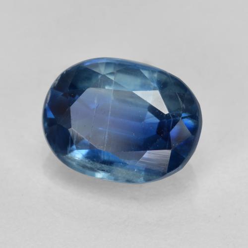 Disthène Bleu minuit naturelle Coupe ovale, 1.68 ct, VS-SI