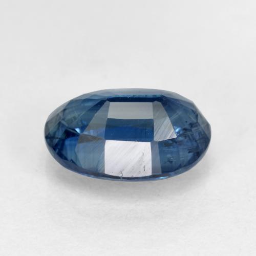 Disthène Bleu foncé naturelle Coupe ovale, 1.69 ct, VS-SI