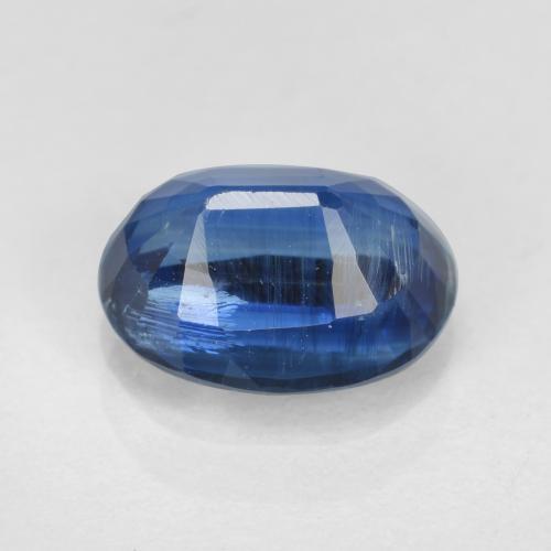 Cyanite bleue naturelle coupe ovale, 1,70 ct, SI