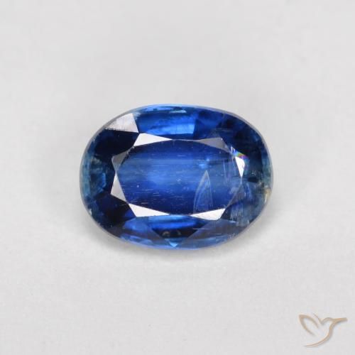 1.73ct Naturel Bleu marine Disthène, ovale, VS-SI