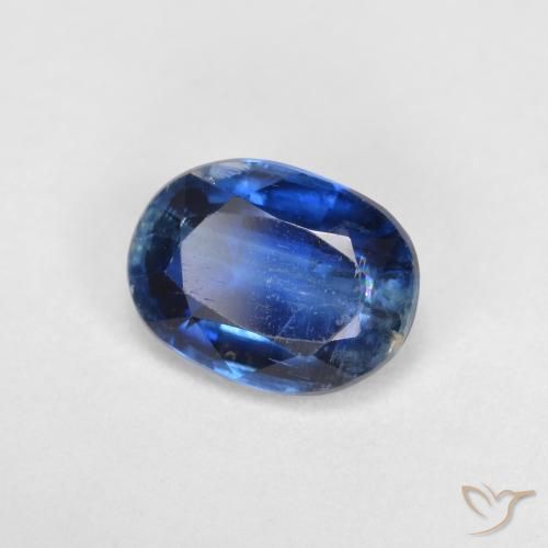 Disthène Bleu marine naturelle ovale, 1.73 ct, VS-SI